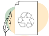 Papier A4 recyclé